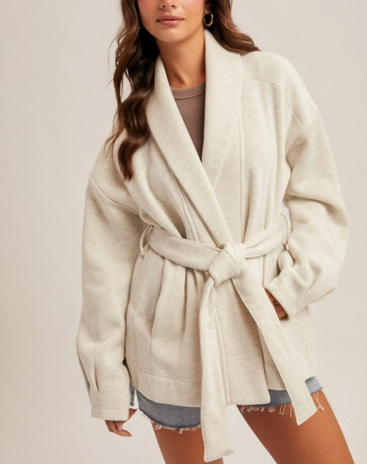 Belted Cardigan
