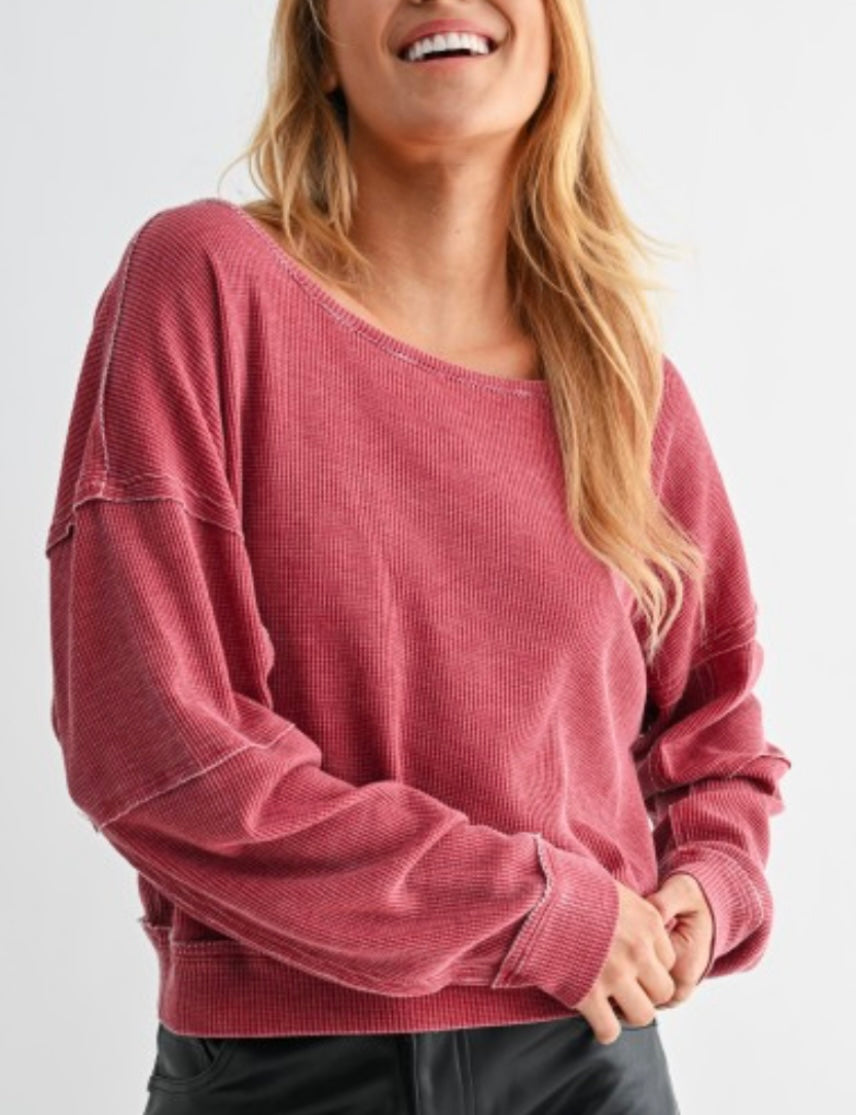 Raleigh Raw Edge Top