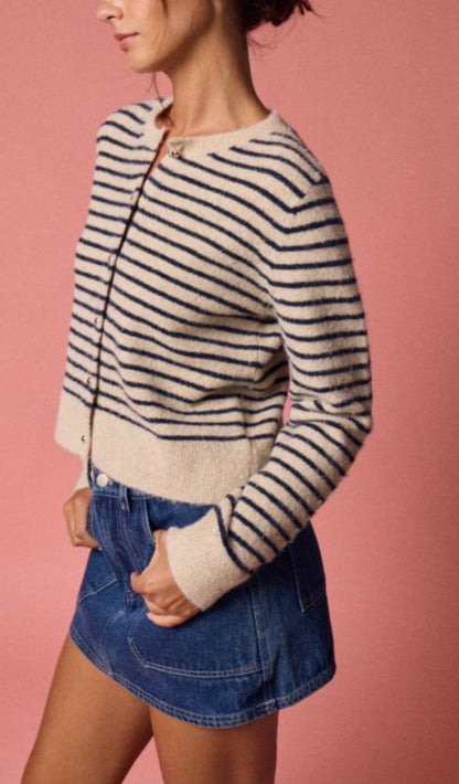 The Syd Striped Cardi
