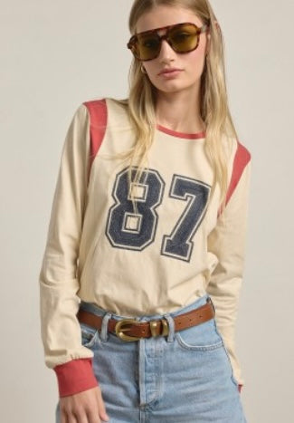 87 Graphic Long Sleeved Tee - 2 Colors