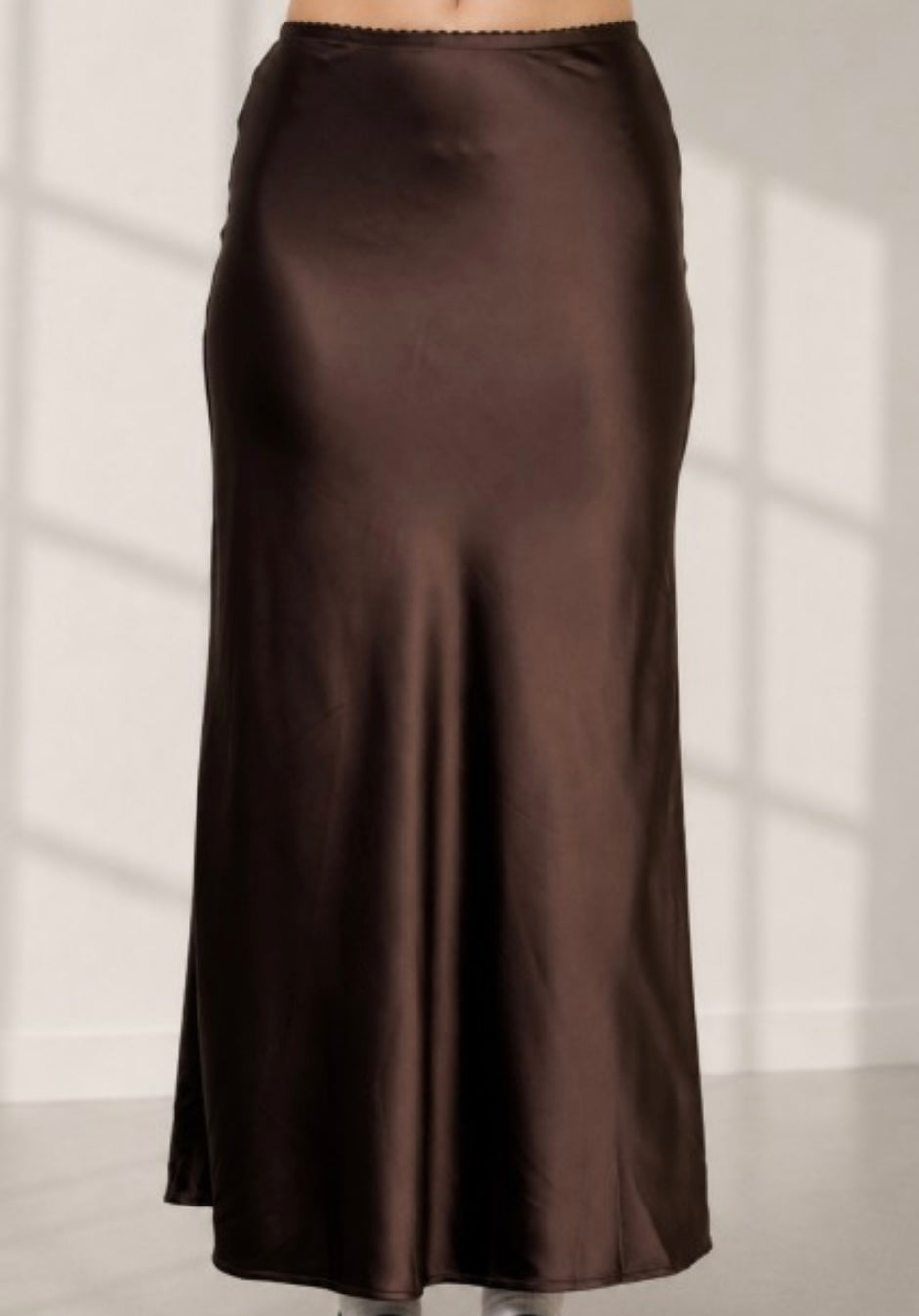 Satin Slip Skirt