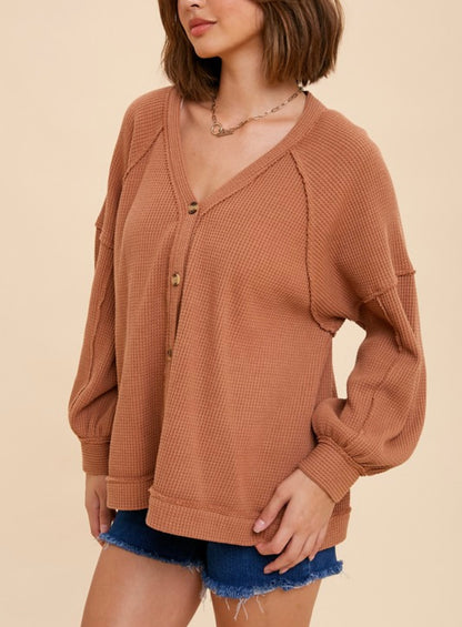 Thermal Knit Cardigan