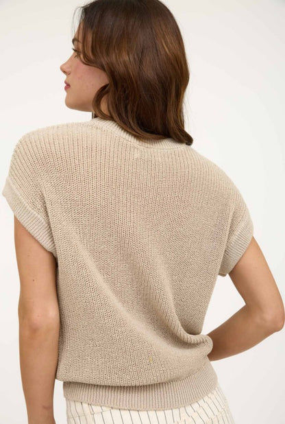 The Shirley Sheer Knit Top - 2 Colors!