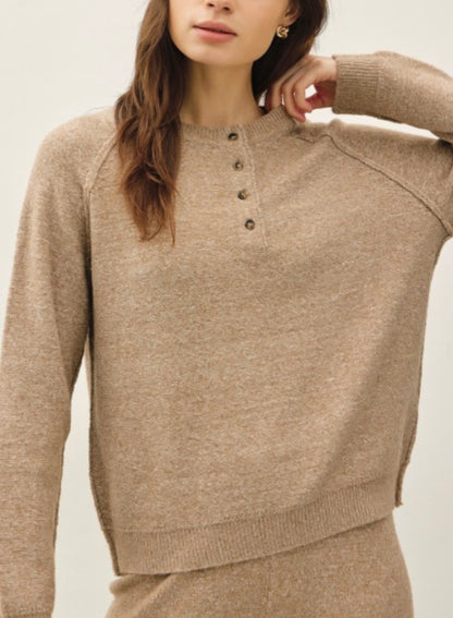 Alpine Henley Sweater