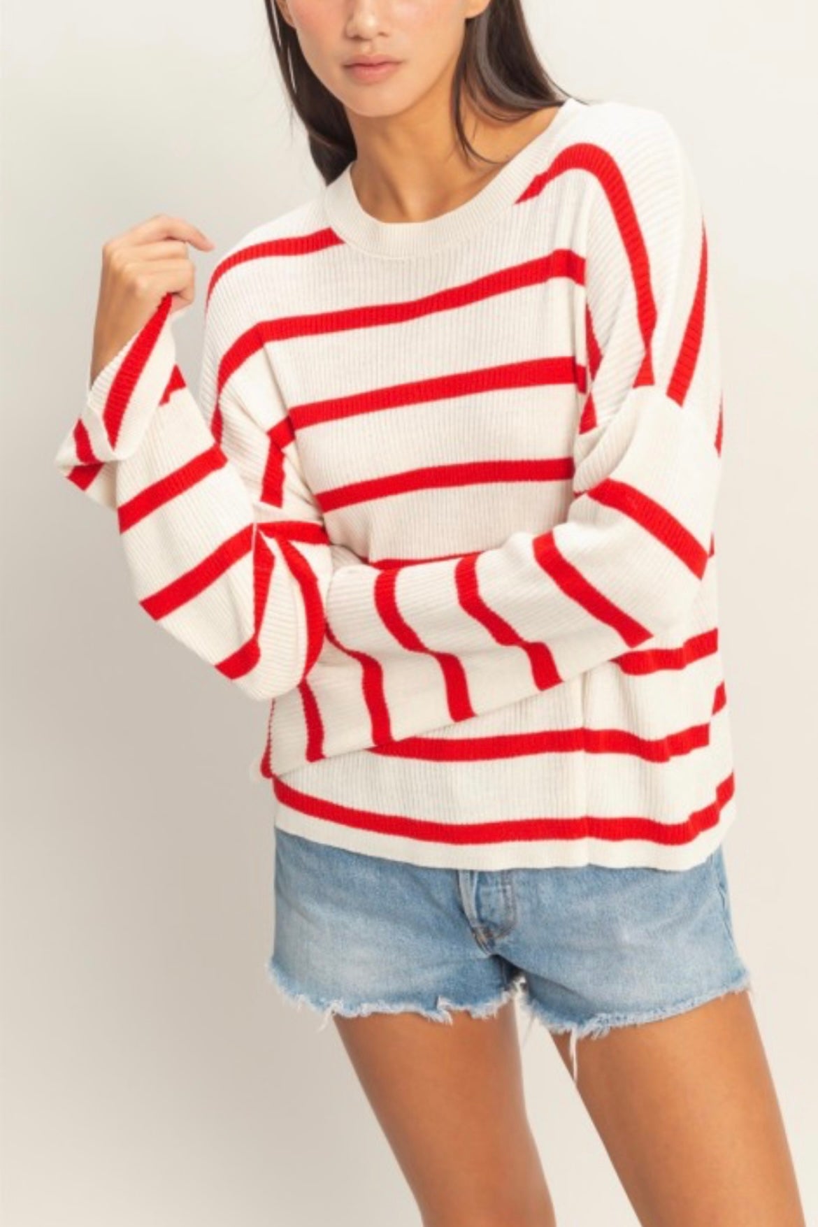Lightweight Striped Sweater