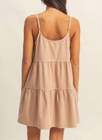Tarrah Tiered Mini Dress
