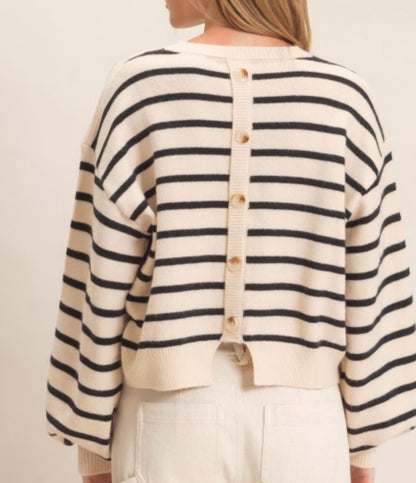 Skyler Striped Crew Neck