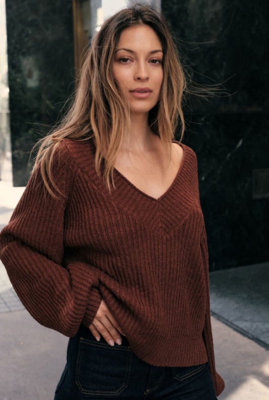 Tahoe Ribbed Raglan Sweater - 2 Colors!
