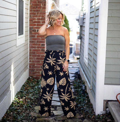 Coconut Kiss Front Pleated Pants