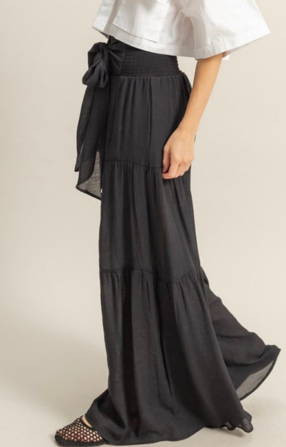 Tiered Palazzo Pant