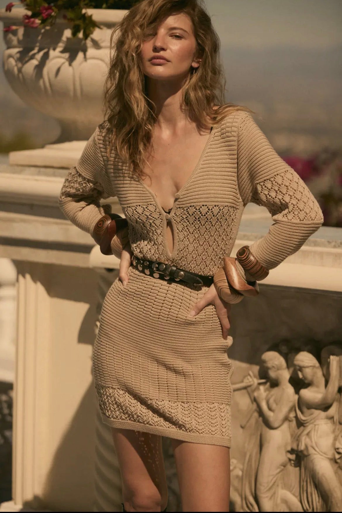 Sedona Crochet Mini Dress