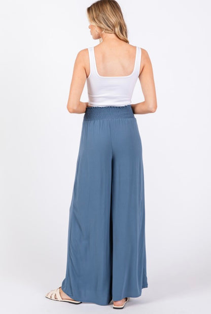 Sammy Smocked Pants - 2 Colors!