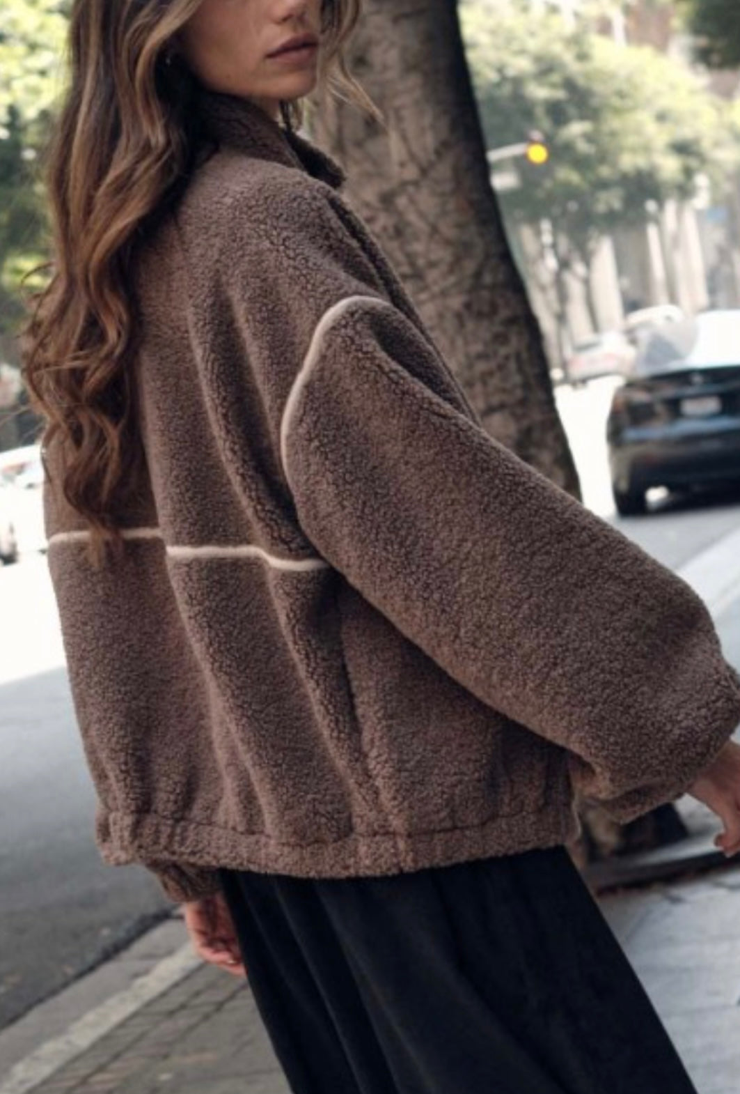 Sherpa Fleece Zip Up