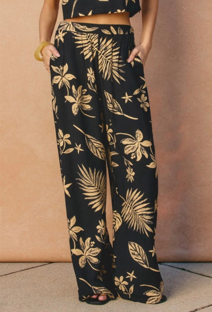 Coconut Kiss Front Pleated Pants