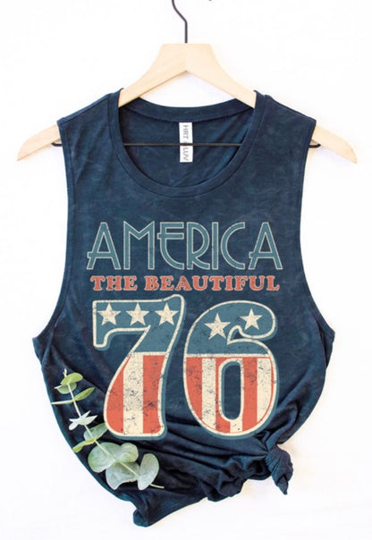 America 76 Tank - 2 Colors!