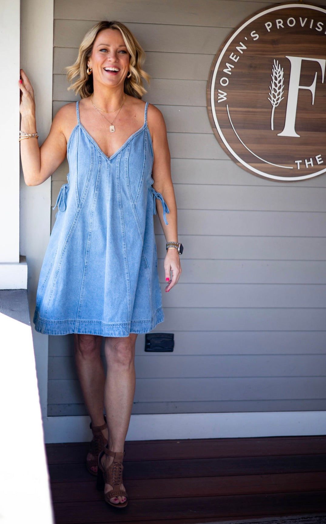 The Darla Denim Dress