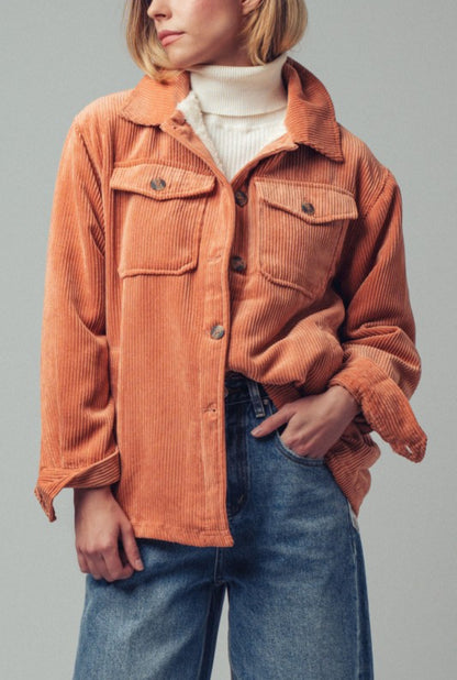 The Chattanooga Corduroy Shacket