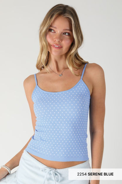 Polka Dot Cami - 2 Colors