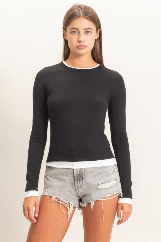 The Logan Layered Top - 3 Colors