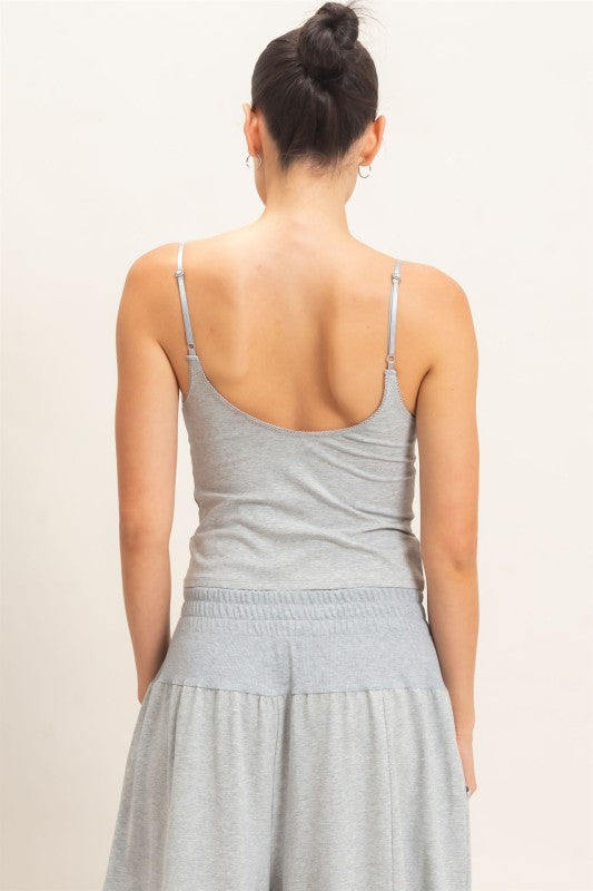 Spaghetti Strap Bralette Top - 2 Colors