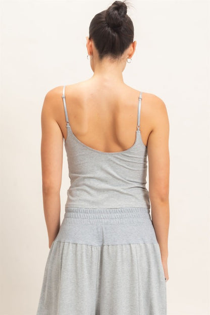 Spaghetti Strap Bralette Top - 2 Colors