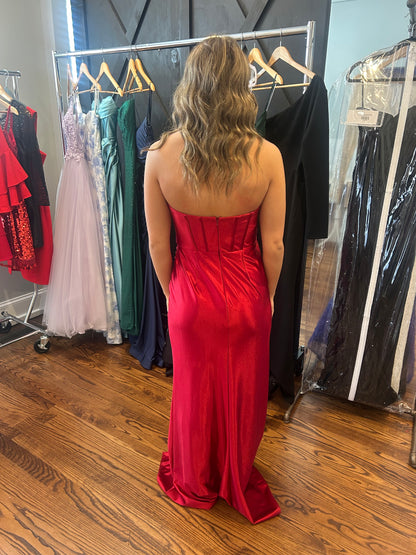 PS Red Gown